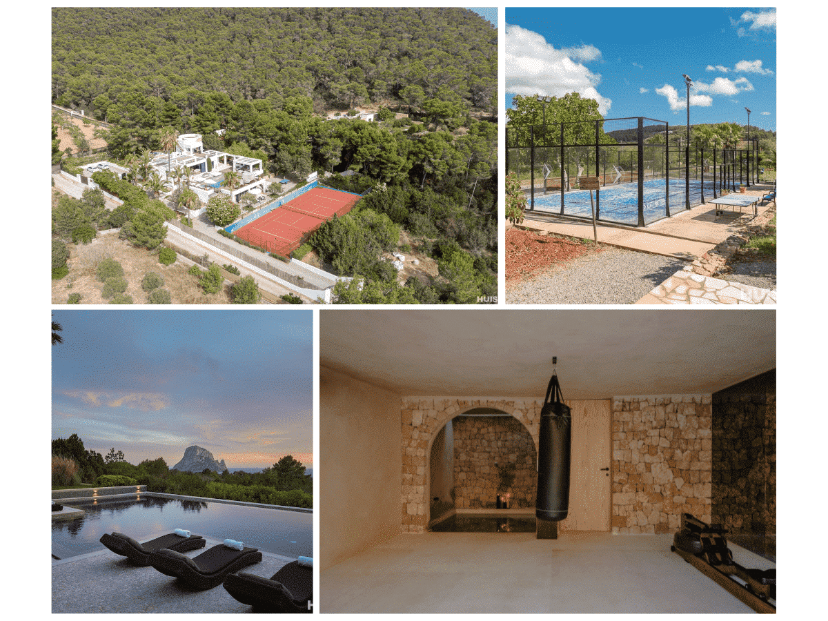 Own Gym or Sports Field - Facilities in Ibiza - Luxury Villas With Private Private Gym