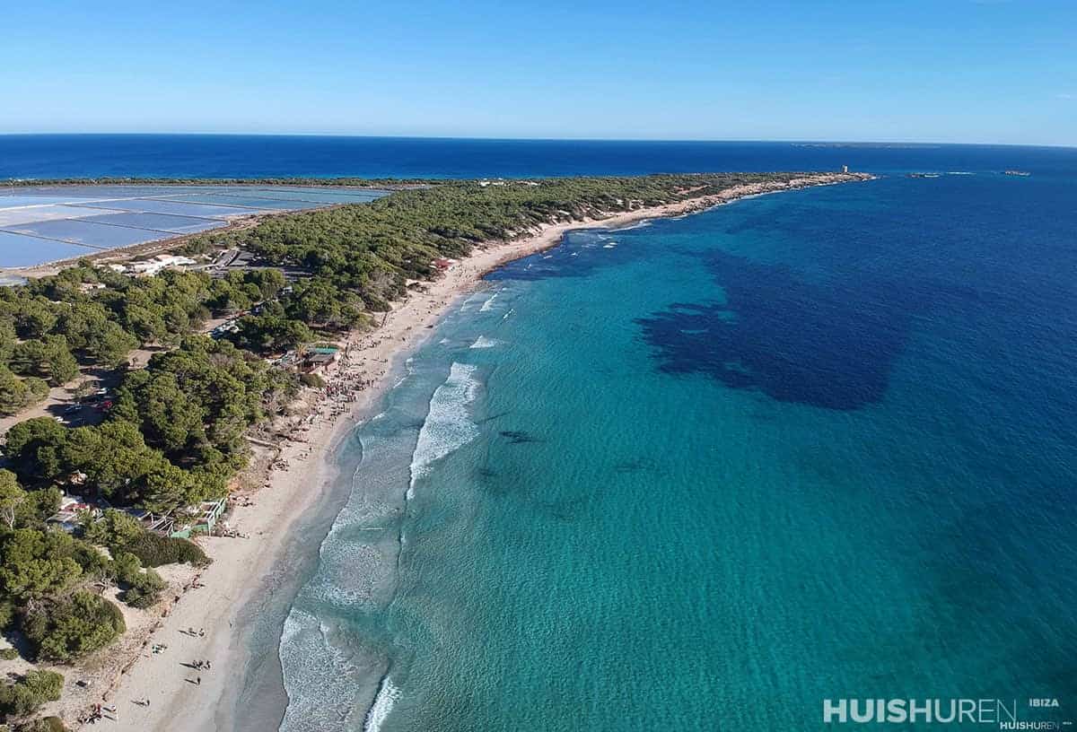 Las Salinas Beach - Ibiza's celebrity beach